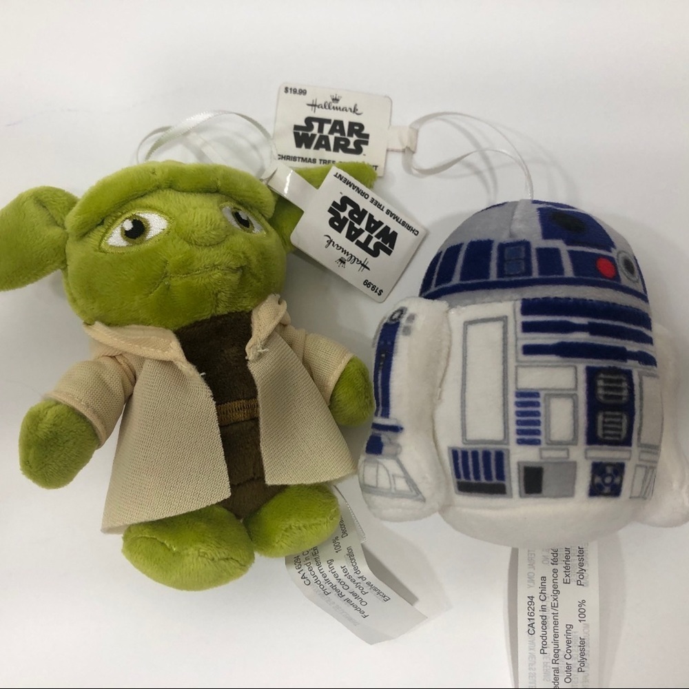 Two Star Wars Hallmark Ornaments